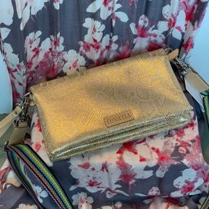 CONSUELA GOLD XBODY WALLET